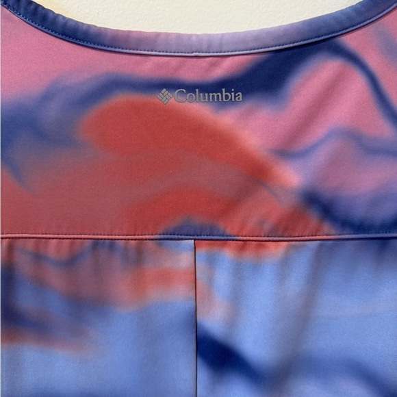 Columbia Vibrant Pink and Blue Mini Dress - Picture 3 of 7